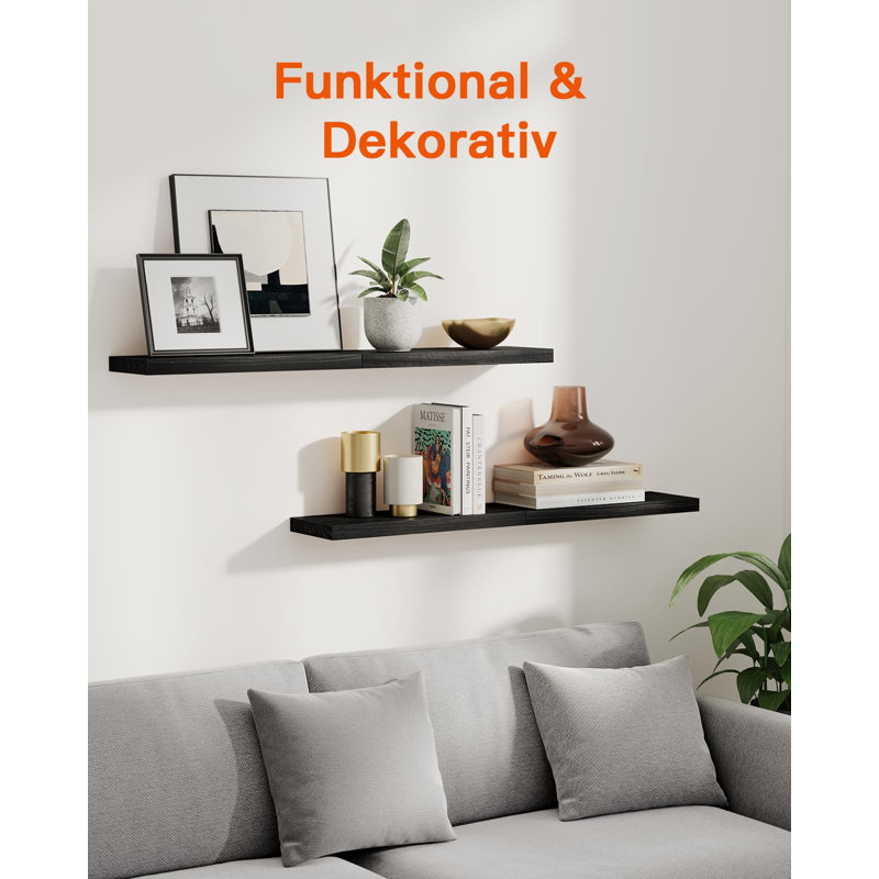 Floating Shelf, Black