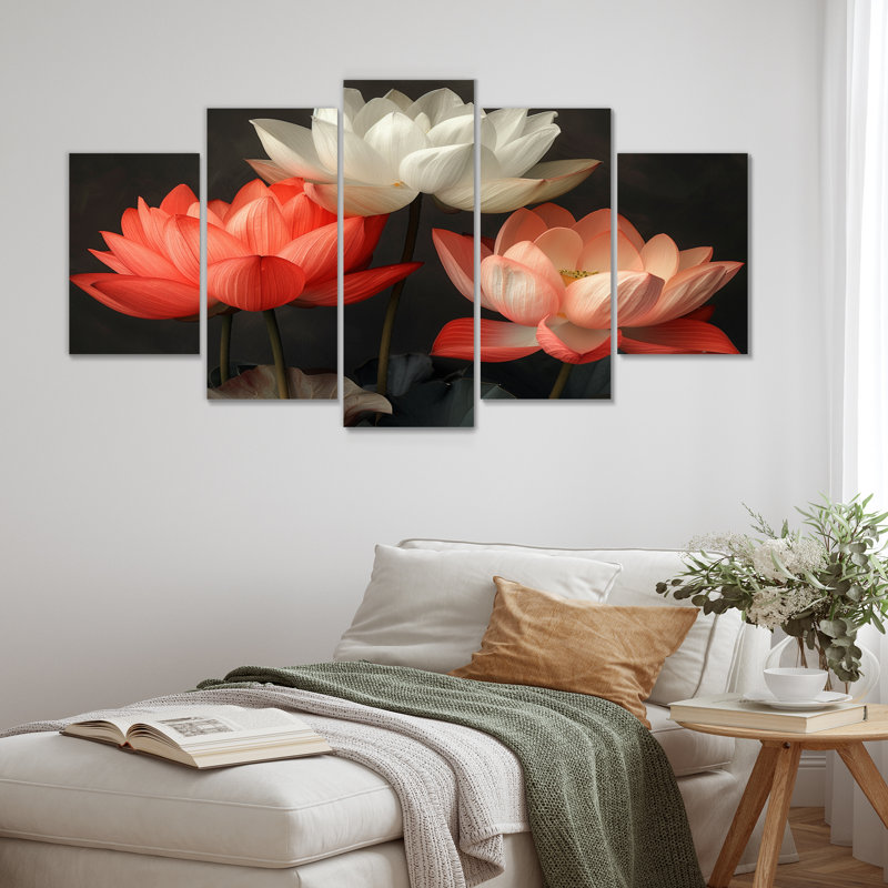 Cowger - Lotus Wall Art Set