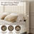 Velvet Upholstered Platform Bed Frame with 58" Tall Headboard-2126146429-2126146371