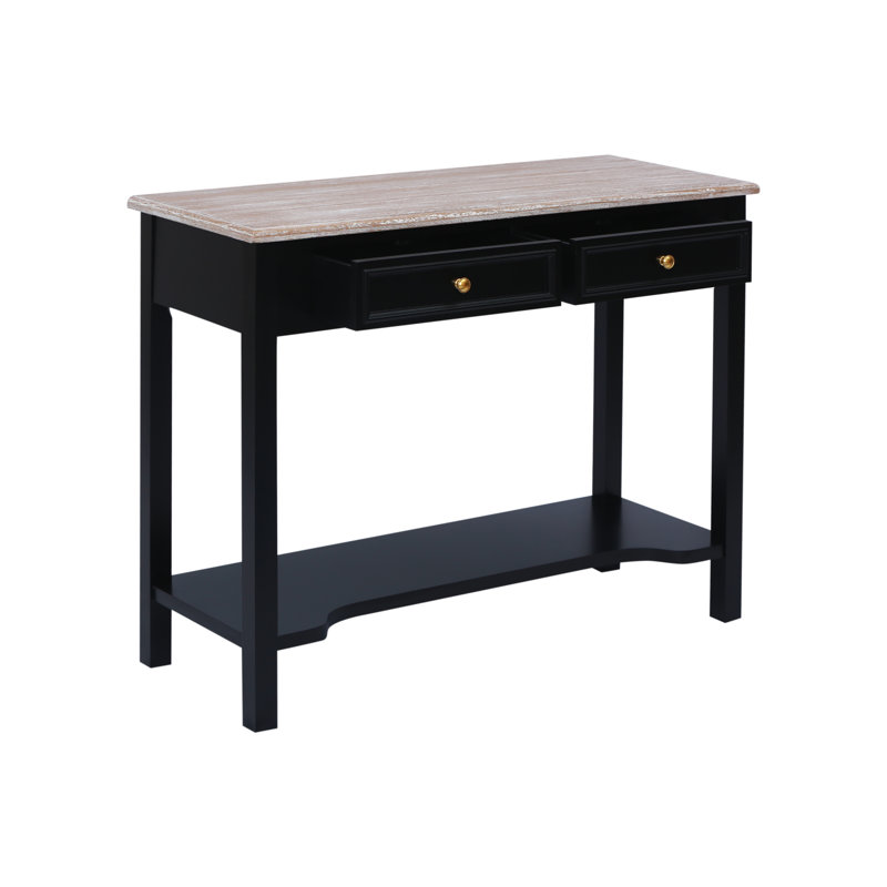 Braeden 99.5cm Solid Wood Top Console Table