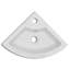 Belfry Bathroom Emna 45 mm L x 320 mm W Ceramic Specialty Sink and Overflow-89262751