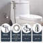 Bidet allongé avec robinet