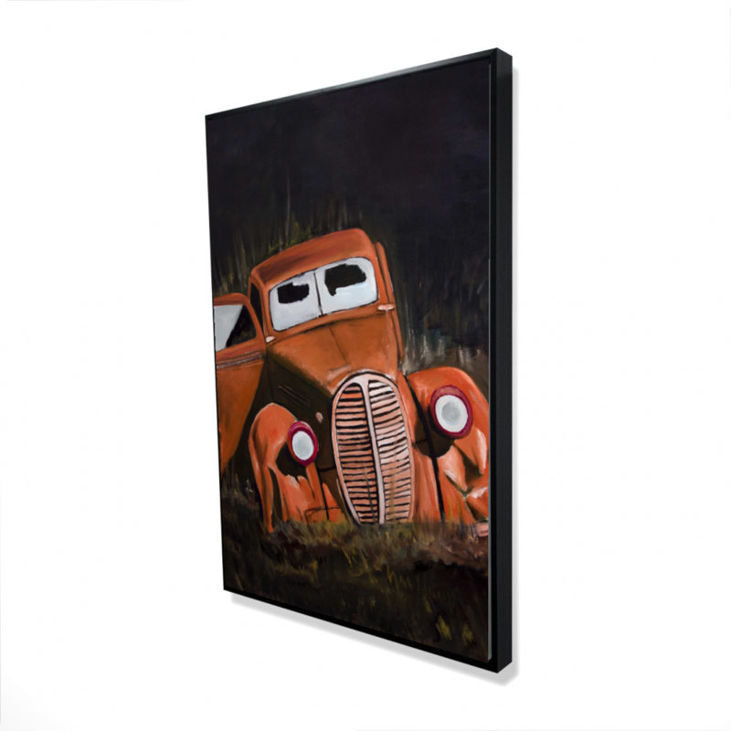 " Humpy Old Car By Night "