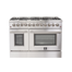 Galiano 48-inch Freestanding Dual Fuel Range, 8 Sealed Burners, 6.58 Cu. Ft. Double Ovens & Griddle