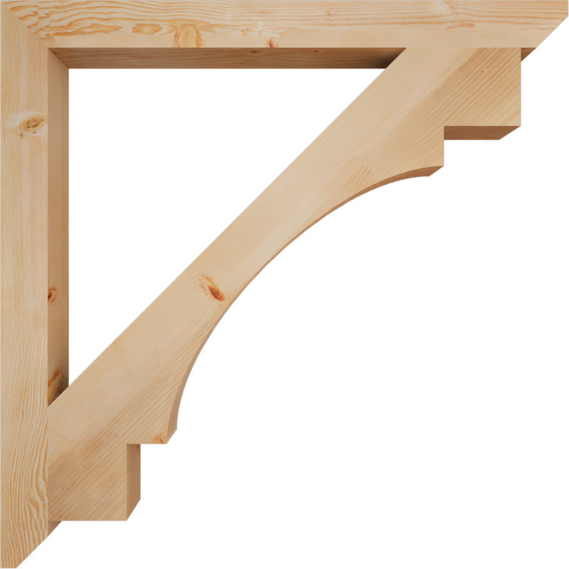 Support latté 3 1/2 po x P 48 po x H 48 po, sapin Douglas, Douglas (lisse), H 48 po x l 3,5 po x P 48 po