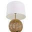 Lampe de table en rotin 1 lumière