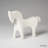 Horse-Matte White