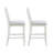 Nahumveer Solid Wood Upholstered Counter Stool