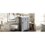 Meuble-lavabo de 20 pouces avec lavabo en céramique, porte à fermeture en douceur et poignée pour faciliter les petits travaux de rangement-1014920528