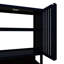 Toilet Storage Rack, Independent Bathroom, Laundry Room, Space Saving,Black