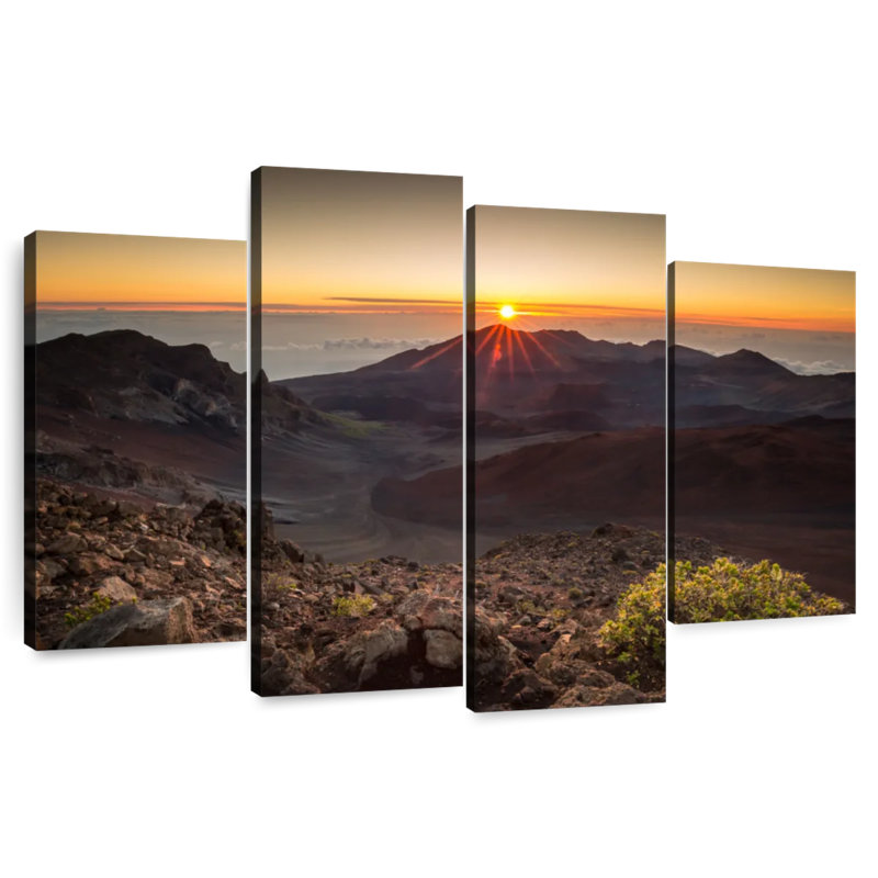 Alvord Haleakala Sunset Rays, 27" H x 43" W