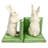 Bunny Cast Iron Bookends Pair
