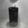 SUNRINX 35.4'' Tall Black Ash Polyresin Circular Pedestal Bathroom Sink ...