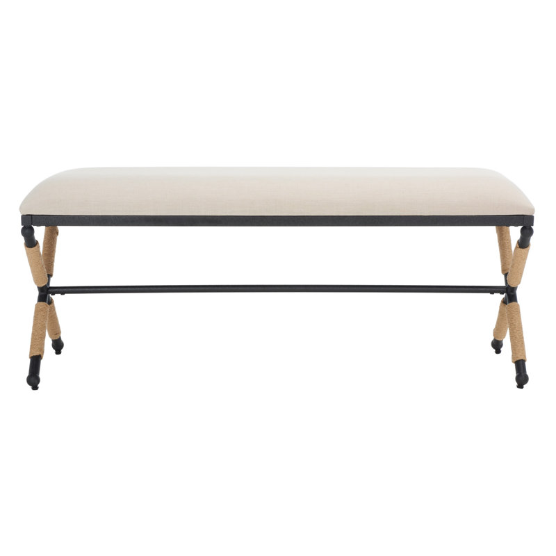 Banc rembourré Bolivia, Beige