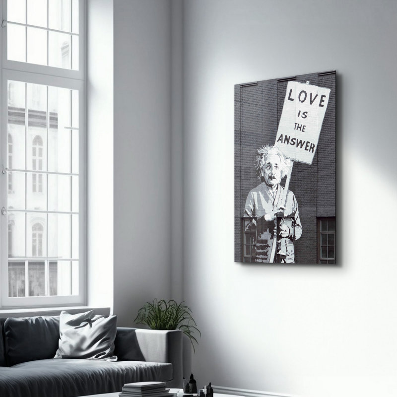 Elegant Tempered Glass Wall Art Painting | 100% Tempered Glass, Thickness: 0.16 inches | UV Printed for Vibrant Colors & Durability | Perfect for Home Decor & Modern Aesthetics