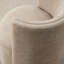 Fauteuil d'appoint moderne en tonneau avec roulettes-1790956559