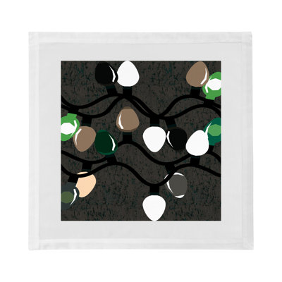 Serviettes de table en satin de coton