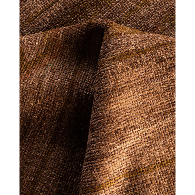 Contemporary One-of-a-Kind 6' 0" X 8' 10" Hand Knotted Area Rug