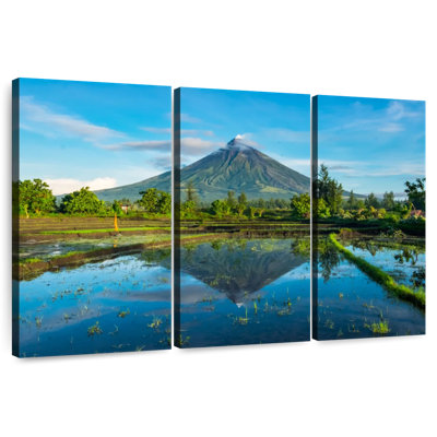 Mayon Volcano Reflection