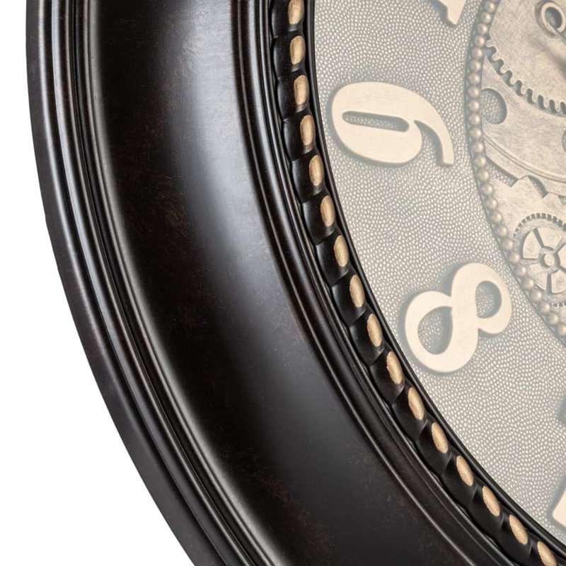 Blaris Wall Clock, Bronze