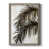 Toile avec cadre gris