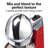 Hamilton Beach Drinkmaster Drink Mixer 2 Speeds Extra-large 28 Oz. Stainless Steel Cup Red