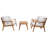 4-Piece 4-Person Acacia Wood Outdoor Conversation Set-338467534