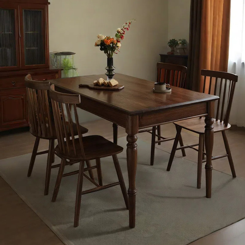 American modern rectangular dining table