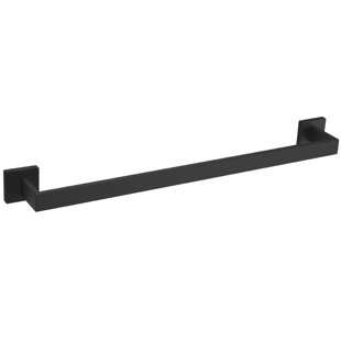 Small Black Adirondack Metal Wall Towel Rack