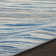 Poyen Abstract Machine Woven Area Rug in Blue