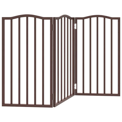 Archie & Oscar Dog Gate Foldable 3 Panels 150 Cm Poplar Wood