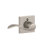 Accent Lever with Collins Trim Non-Turning Lock