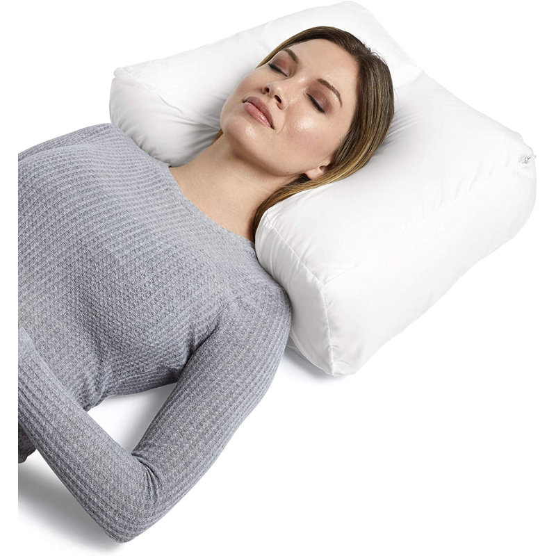 Lowndes U Sleep Pillow Designed for Side Sleepers and Neck Pain Relief