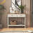 Farmhouse Console Table Entryway Table Sofa Table Rustic Side Table With Storage Drawer-1387920785
