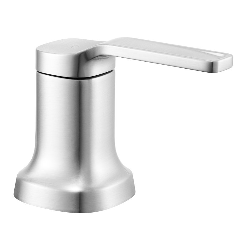 Ruvati Arti Two Handle Widespread Bathroom Faucet in Brushed Nickel