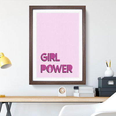 Power - Picture Frame Typography
