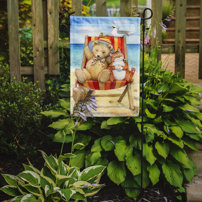 Double Sided Polyester Animal Garden Flag, 15" H  x 11" W