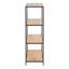 Aelita 114cm H x 77cm W Standard Bookcase