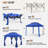 11 Ft. W x 11 Ft. D Pop Up Canopy Patio Gazebo with Mesh Wall-94240915