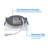 Dimmable Square Flush Mount-50035613-50035622-50035623
