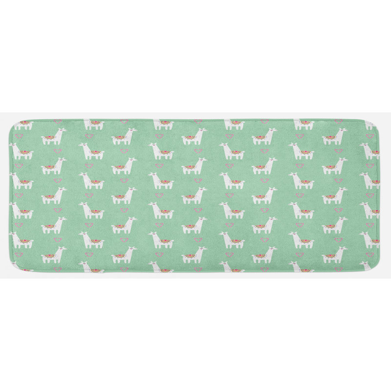 Tapis de cuisine Llama
