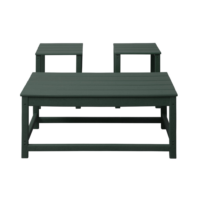 Table d'appoint et table basse Alger, Vert foncé