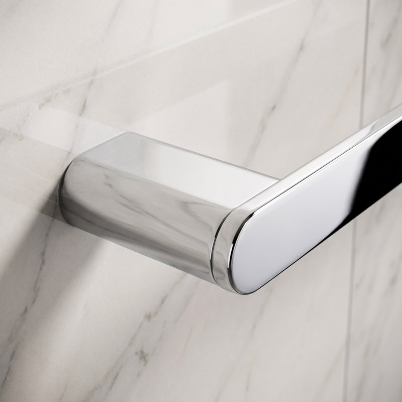 Linear 1 Towel Bar, Polished Chrome