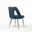 Ensemble de 2 chaises de salle à manger avec base en métal-97182357