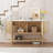 53.5'' Console Table With Marble Top-35313732