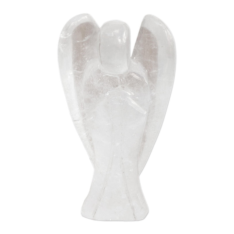 Statue de pureté d’une quartz en quartz ange Hogans