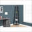 Bookshelf, Corner Etagere 5 Tier 71"H Modern Contemporary | Grey | Particle Board-122577468