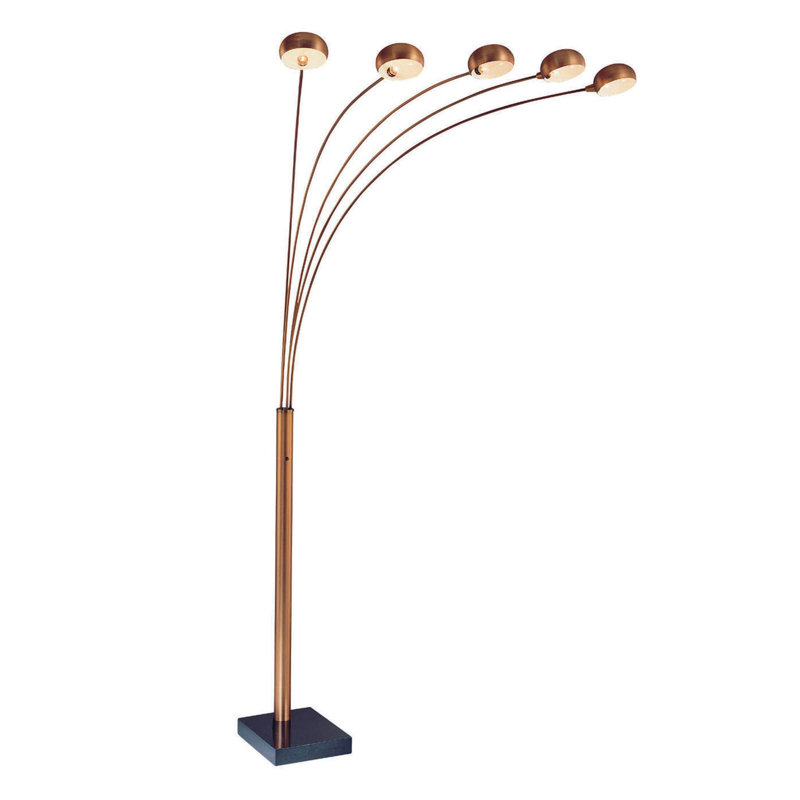 Lunt 92'' Bronze Tree Floor Lamp