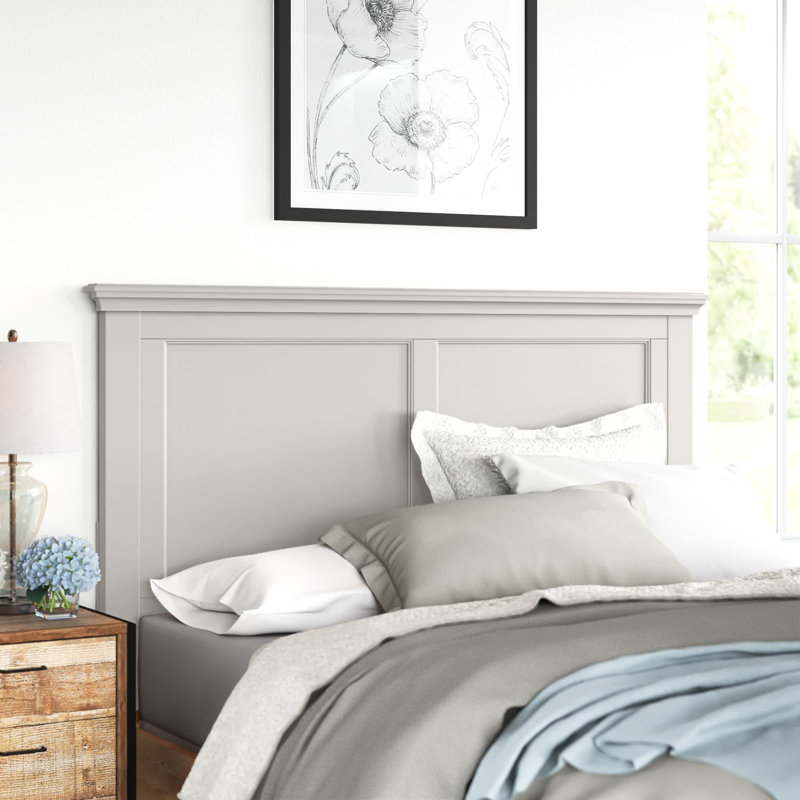 Tête de lit, Simple, Gris givré