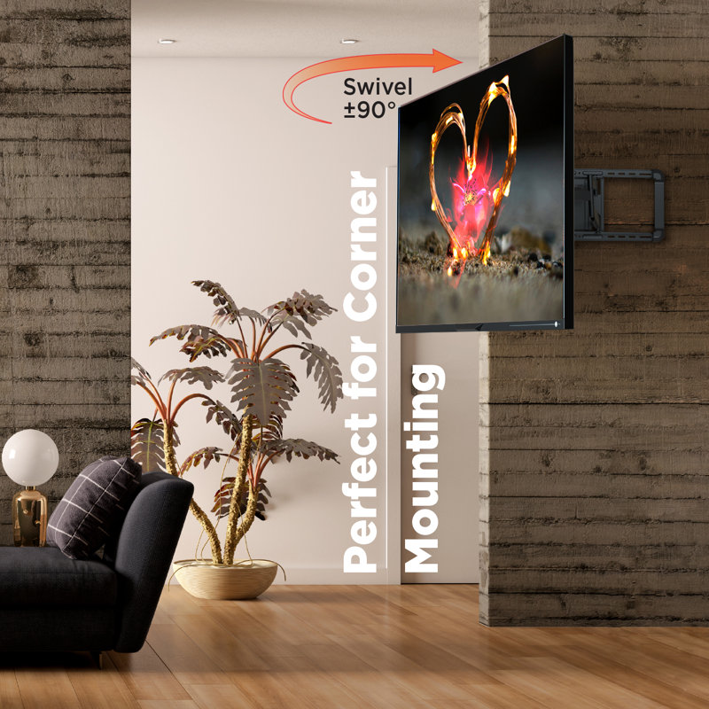 ProMounts Premium  Articulating/Full Motion TV Wall Mount for 37" to 100" Screens, Holds up to 150 lbs.